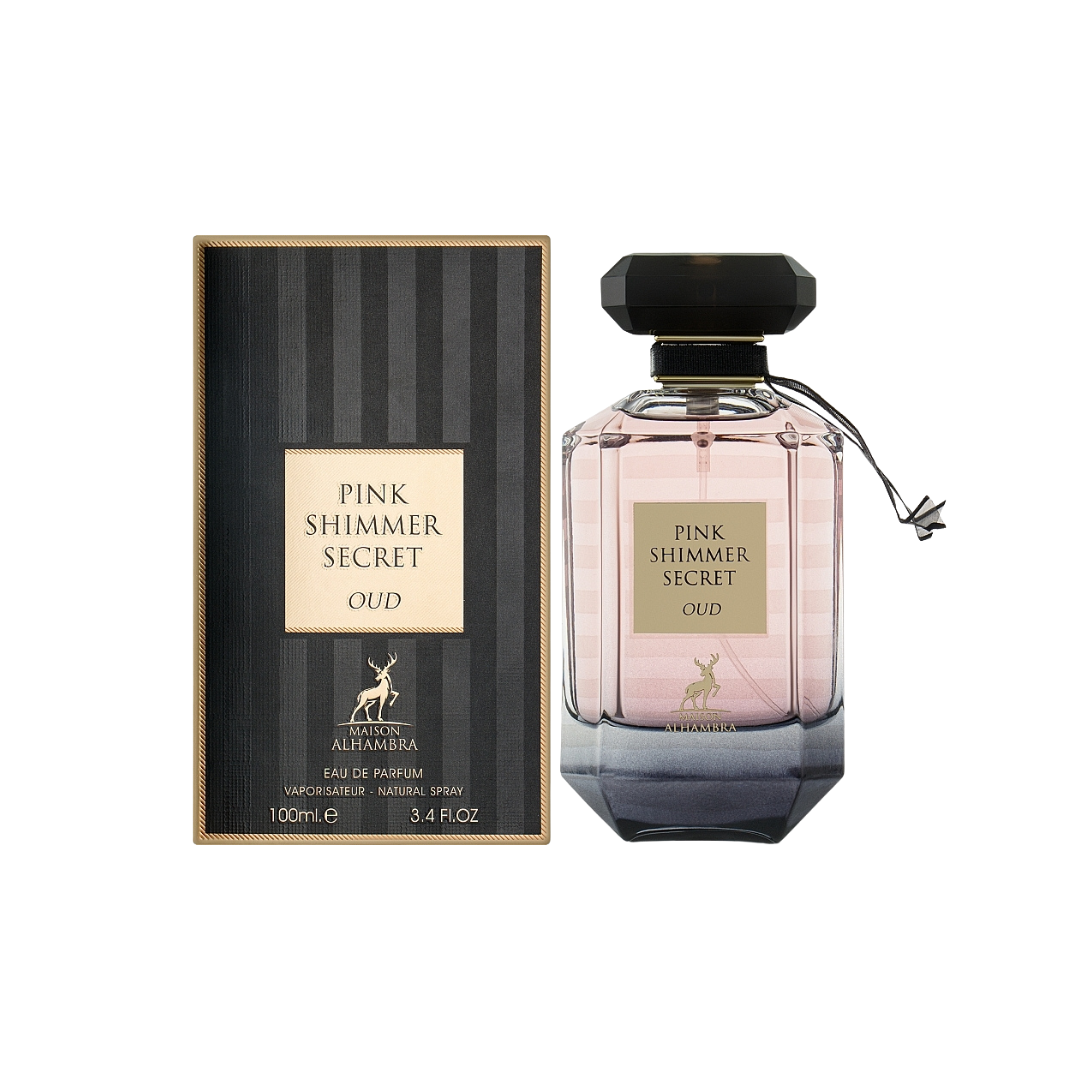 Pink Shimmer Secret Oud Maison Alhambra mujer 100ml