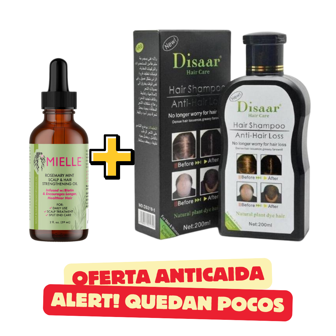 Mielle + Disaar Anticaida, Oferta Anticaida
