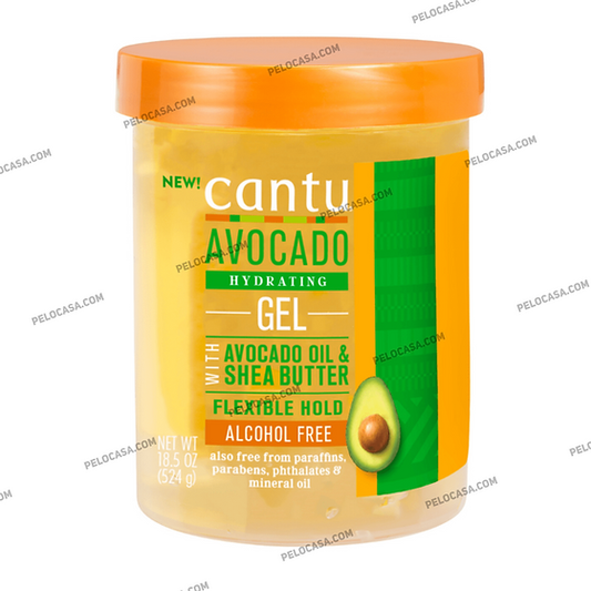 Cantu Aguacate Gel Hidratante Para Peinar 524g #pelocasa