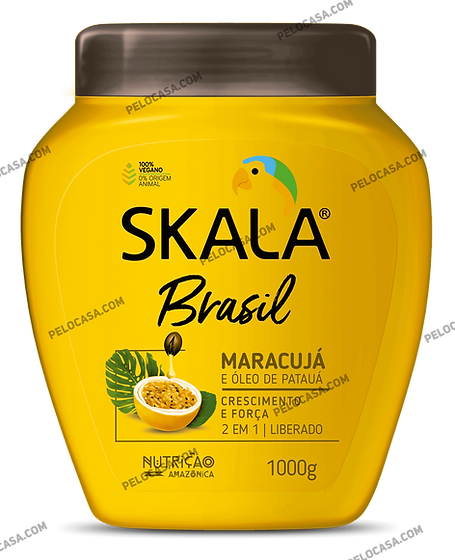 Skala Brasil Maracujá y Aceite de Patauá Crema de Tratamiento 1000g #pelocasa