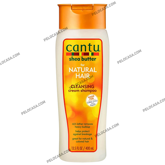 Cantu Cleansing Shea Butter Shampoo 400ml #pelocasa