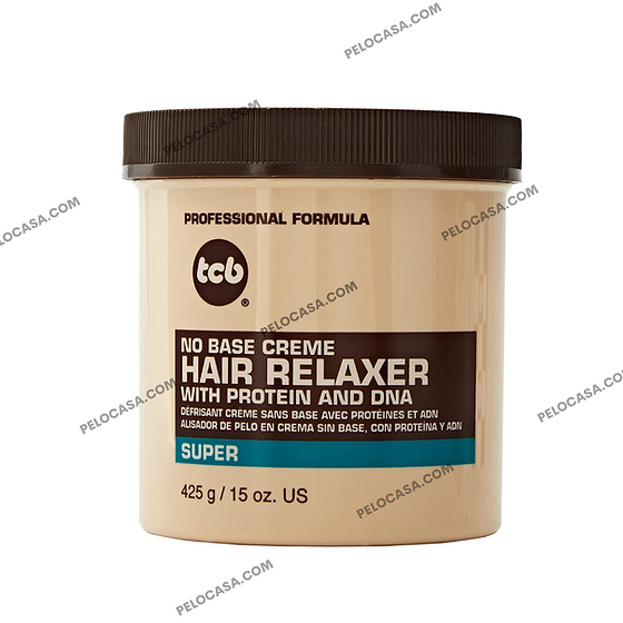 Tcb Hair Relaxer Tratamiento Capilar Super - 425 gr #pelocasa