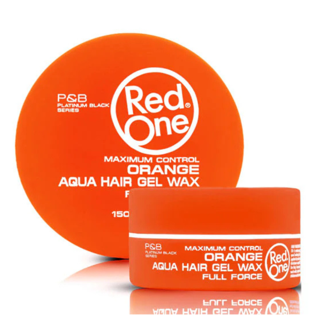 Red One, Cera Capilar de Peinado. Red One cera Brillante. Máxima Fuerza y Control. Cera Aqua