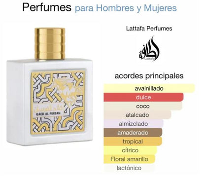 Qaed Al Fursan Unlimited Lattafa 90 ml Perfume Oriental para hombre y mujer