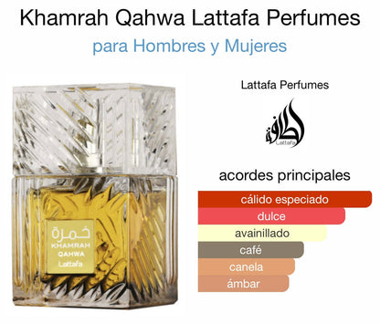 Khamrah Qahwa Lattafa Lattafa Perfumes hombre