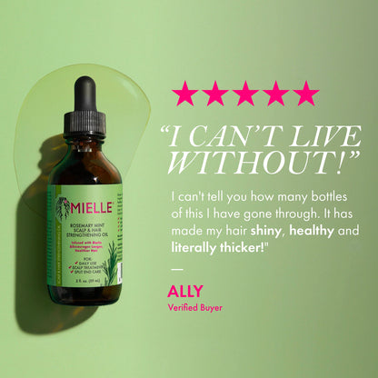 MIELLE Rosemary Mint | 59ML Sérum Cuero Cabelludo con Biotina