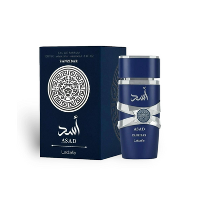 Asad Zanzibar Perfume Lattafa para hombre 100ml