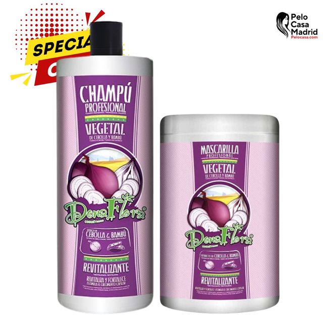 CHAMPÚ DE CEBOLLA Y BAMBÚ | PELOCASA | OFERTA