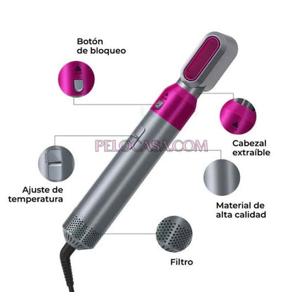 Revolution Hair 5 en 1: Multifunional Profesional