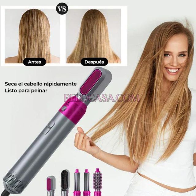 Revolution Hair 5 en 1: Multifunional Profesional