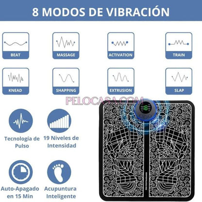 Masajeador de Pies Eléctrico EMS | pelocasa