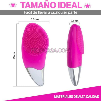 Cepillo Limpiador Facial Eléctrico - Masajeador