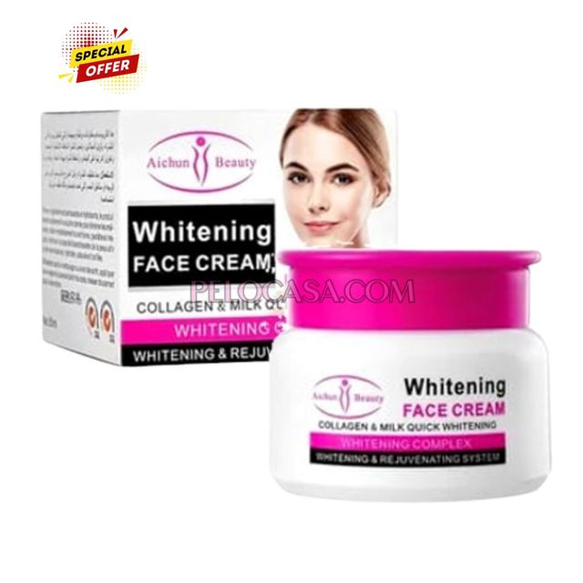 Crema Facial Blanqueadora Aichun Beauty 80ml