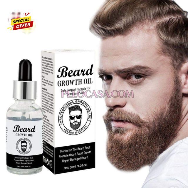 Aceite de Crecimiento para Barba Pei Mei 30ml