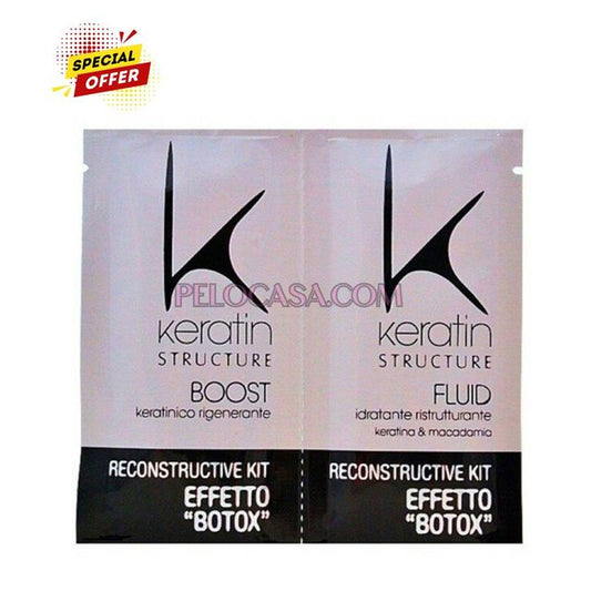 Kit de Botox de Keratina. Edelstein 12ml/c sobre