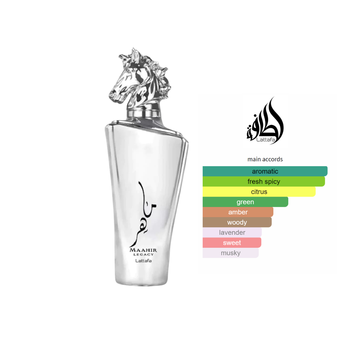 Maahir Legacy Lattafa Perfumes para hombres 100ml