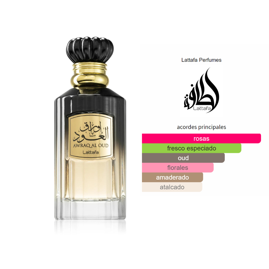 Awraq Al Oud Lattafa Perfumes Unisexo 100ml