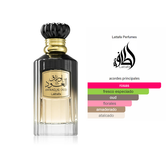 Awraq Al Oud Lattafa Perfumes Unisexo 100ml