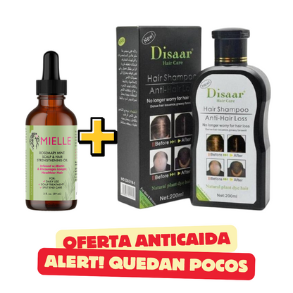 Mielle + Disaar Anticaida, Oferta Anticaida