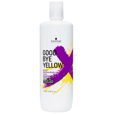 Good bye Yellow,shampooing Neutralisant.(1000ml).