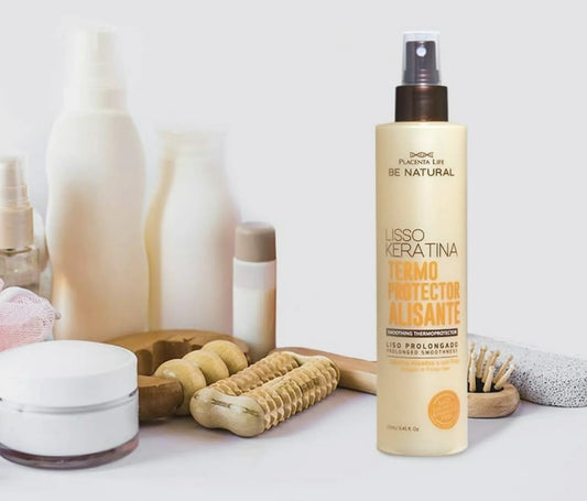 Listo Keratina. Termo protector alisante.Placenta life BE NATURAL. (250ml)