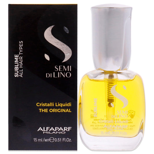 Semi Di Lino,cristal líquido, Alfaparf Milano Professional 15ml